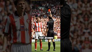 He Got a Red Card in Just 2 Seconds! 🚨 (Fastest Red Card Ever)