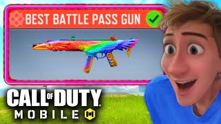 *NEW* BEST BATTLE PASS GUN in COD MOBILE  (SEASON 4)