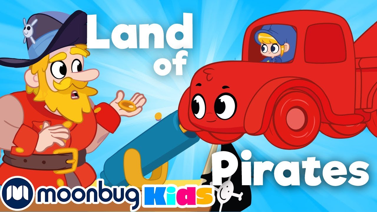⁣Land of Pirates | Magic Morphle | Cartoons For Kids | Moonbug Kids