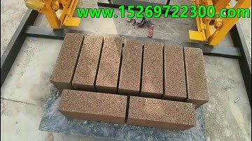 QT4-18 automatic concrete hole block and solid brick making machine for Philippines project