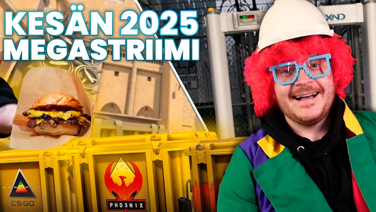 Mahdoton Minecraft & uskomaton CS tuuri! 24H livestream kooste! (2025)