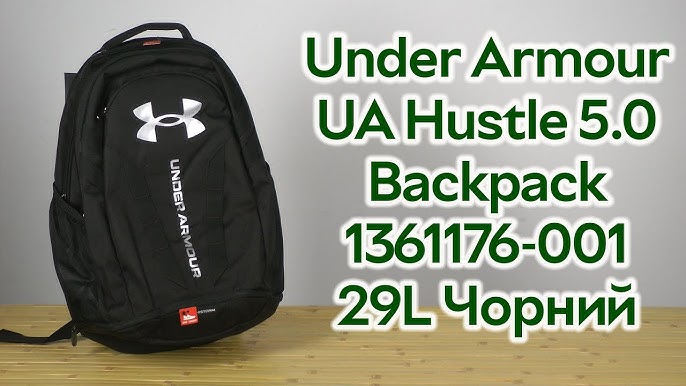 Under Armor Hustle Lite Backpack - Navy/White - 1364180-410