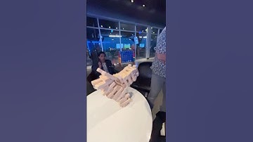 They All Fell Down! #jengablocks #fun #shorts