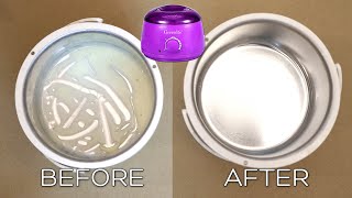 How to Clean Your Wax Warmer - DIY Home Waxing Tips!