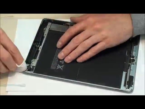 Apple iPad Air A1474 Glas wechseln Reparatur Austausch Display Tausch disassembly