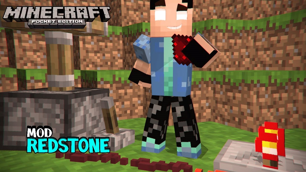 POCKET POWER [MOD] NOVO MOD DA REDSTONE - MINECRAFT PE (POCKET EDITION ...