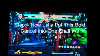 UMVC3 Vita: Dante Bold Cancel Tutorial