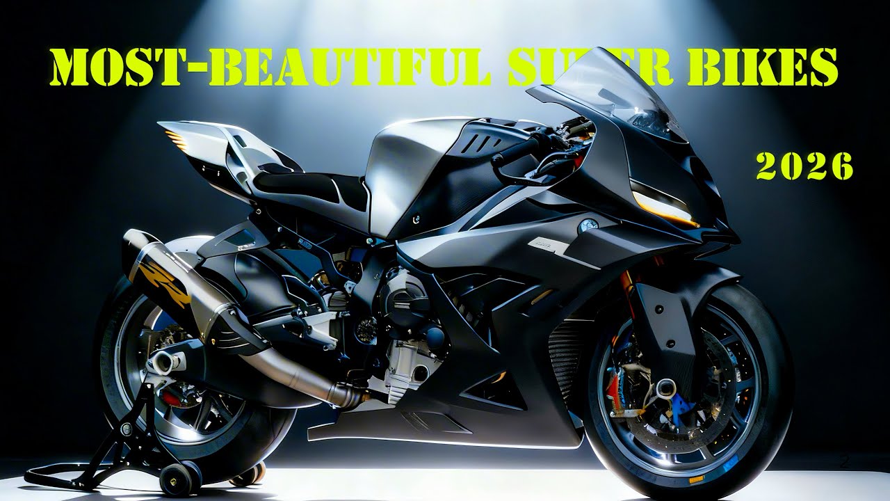 Топ-20 самых красивых суперспортивных мотоциклов 2026 года!