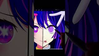 Drawing Ai Hoshino In The Style Of Demon Slayer