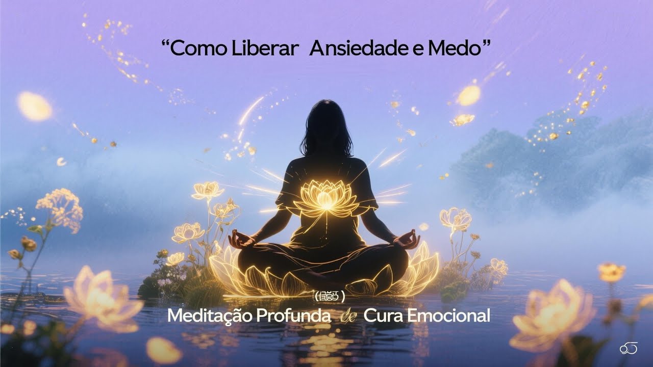 Como Liberar Ansiedade e Medo 💫 Uma Meditação Profunda de Cura ...
