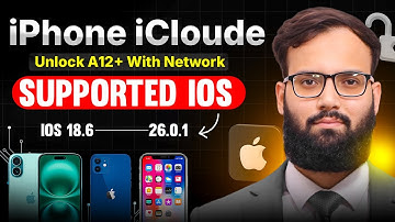 Iphone Icloud Unlock A12+ With Network ?  Supported - iOS 18.6 → iOS 26.0.1 🆓🥶 Rebypass With Network