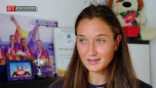 Campioana Olimpică, Simona Radis a ajuns acasă, la Avrămeni