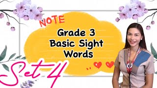 Grade 3 Basic Sight Words (Set 4)