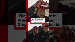 Prince William Joins Bbc Radio 1s Greg James On Bike Ride Challenge For Comic Relief bbcnews