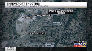 Man drives himself to hospital after being shot outside a bar