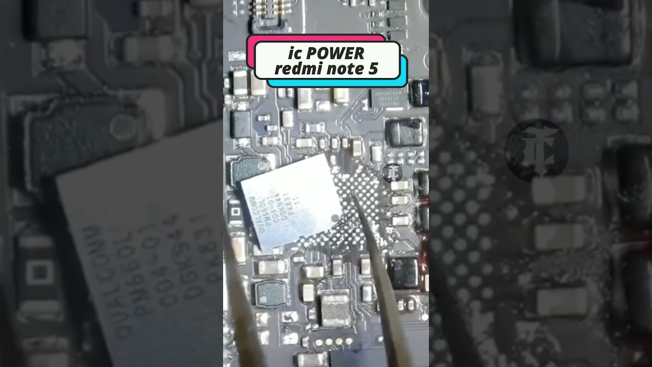 Tutorial Cara Ganti ic Power Redmi Note 5 