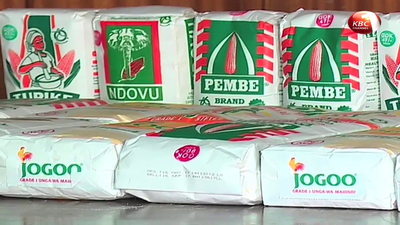 Twokilo packet of maize flour at one shilling courtesy of Jumia YouTube