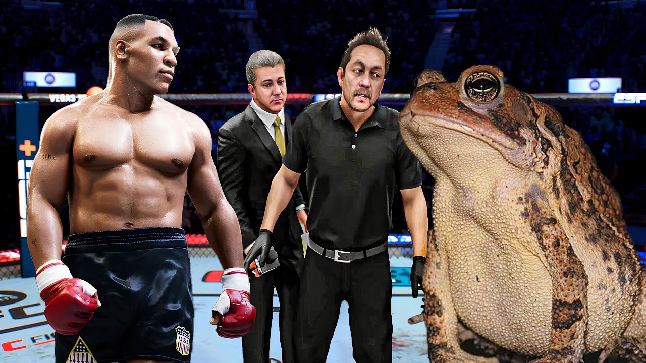 Майк Тайсон против Американского Тоада (EA Sports UFC 5)