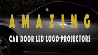 2 Batman Wireless LED Car Door Projectors