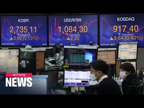 S. Korea's KOSPI performs best among others in G20 over past month