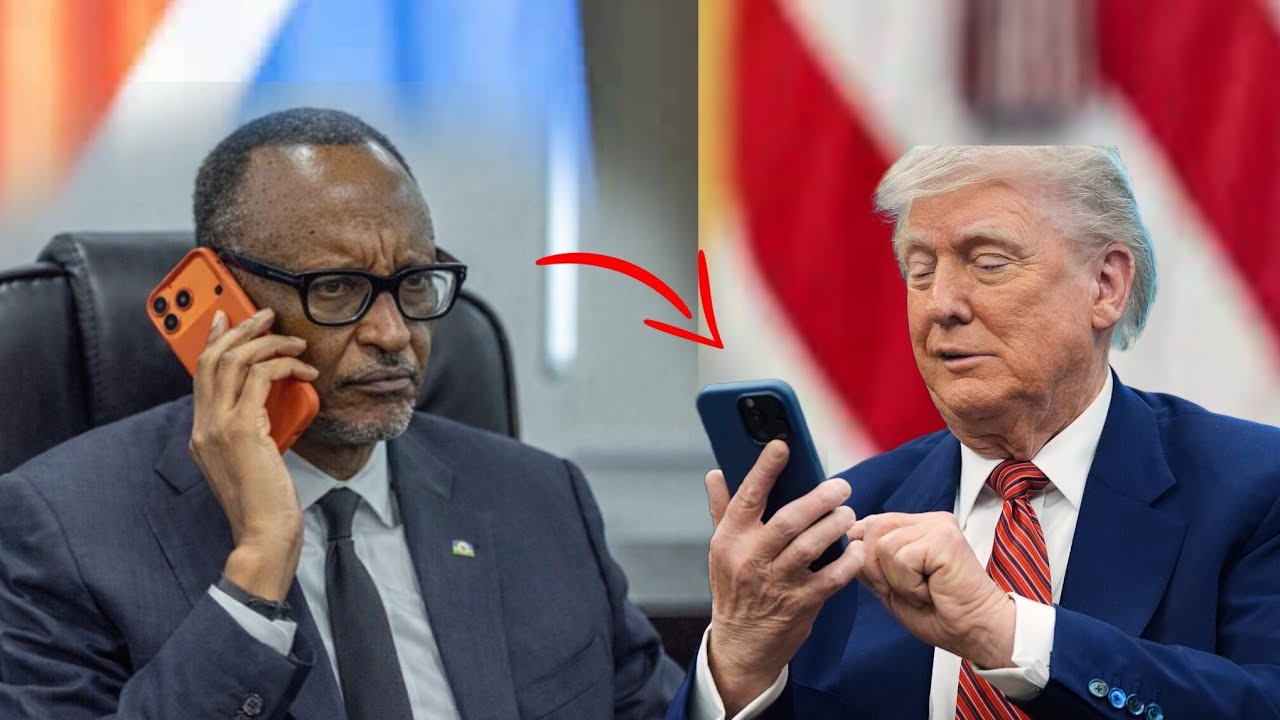 Amajwi: IKI GITONDO P.KAGAME NYUMA YO GUHABWA IBIHANO NA AMERICA AHAMAGAYE DONALD TRUMP ARAMUTUKA