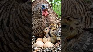 American Wild Turkey Egg Hatching — 28 Days in 21 Seconds 🐣