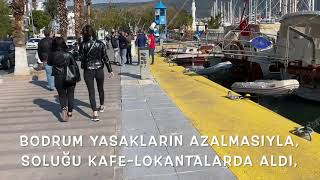 Bodrumda Yasaklarin Gevşemesi̇yle, Cafe, Bar, Lokantalar Şenlendi̇