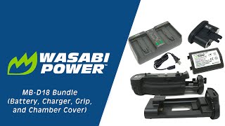 Nikon MB-D18 | Battery Grip Bundle | Wasabi Power