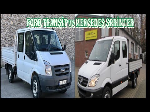 MERCEDES SPRİNTER İLE FORD TRANSİTİ KARŞILAŞTIRDİK