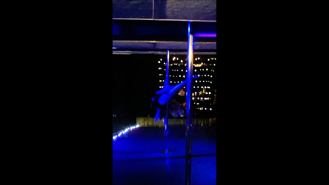 Pole dancing moves tricks combo Level 4b YouTube