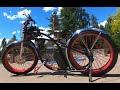 2000 watt chrome plated motor on a east van chopcycles ebike