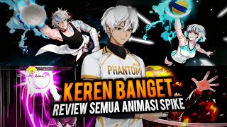 So Cool! Review of All Spike Animations - The Spike Volleyball Cross