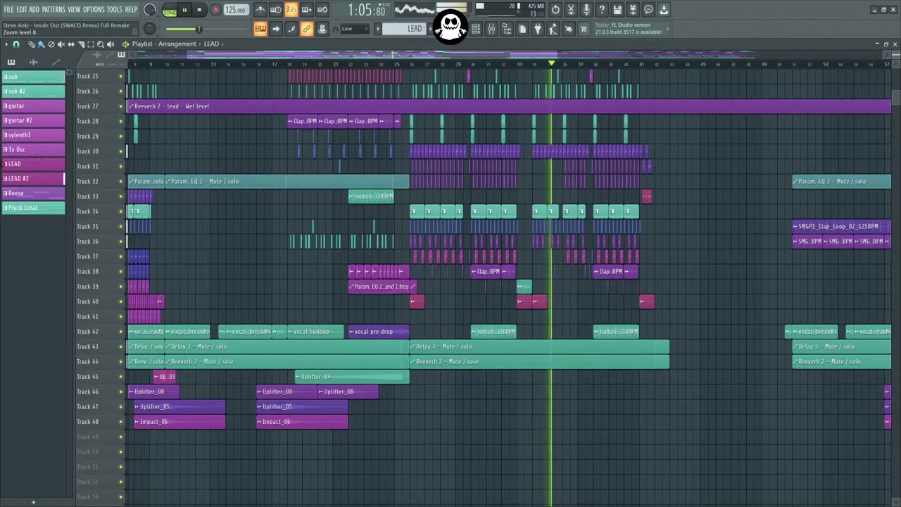 POWERFUL BASS HOUSE IN STYLE OF KNOCK2//SWACQ FL STUDIO PROJECT | FLP Download!🔥