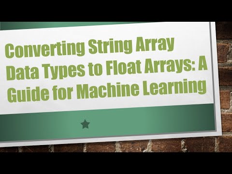 Converting String Array