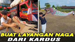 LAYANGAN NAGA DARI KARDUS