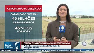 Obras de expansão no Aeroporto Humberto Delgado