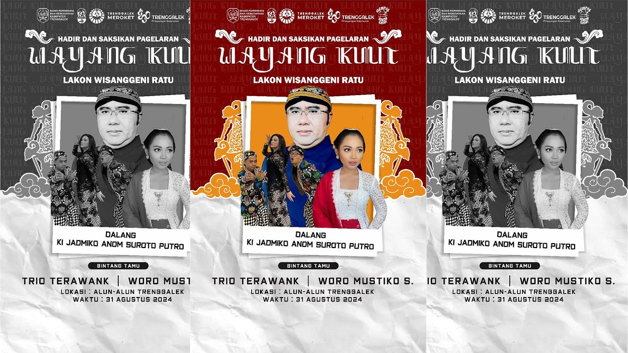 🔴 WAYANG KULIT DALANG KI JADMIKO ANOM SUROTO PUTRO LAKON SEMAR MBANGUN KAYANGAN ALUN ALUN TRENGGALEK