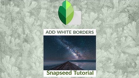 Add White Borders Using Snapseed App ! Easy 1 Minute Photo Editing Tutorial 🔥🤩