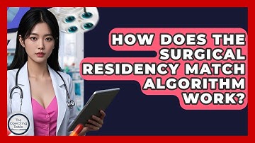 How Does The Surgical Residency Match Algorithm Work? - The Operating Table