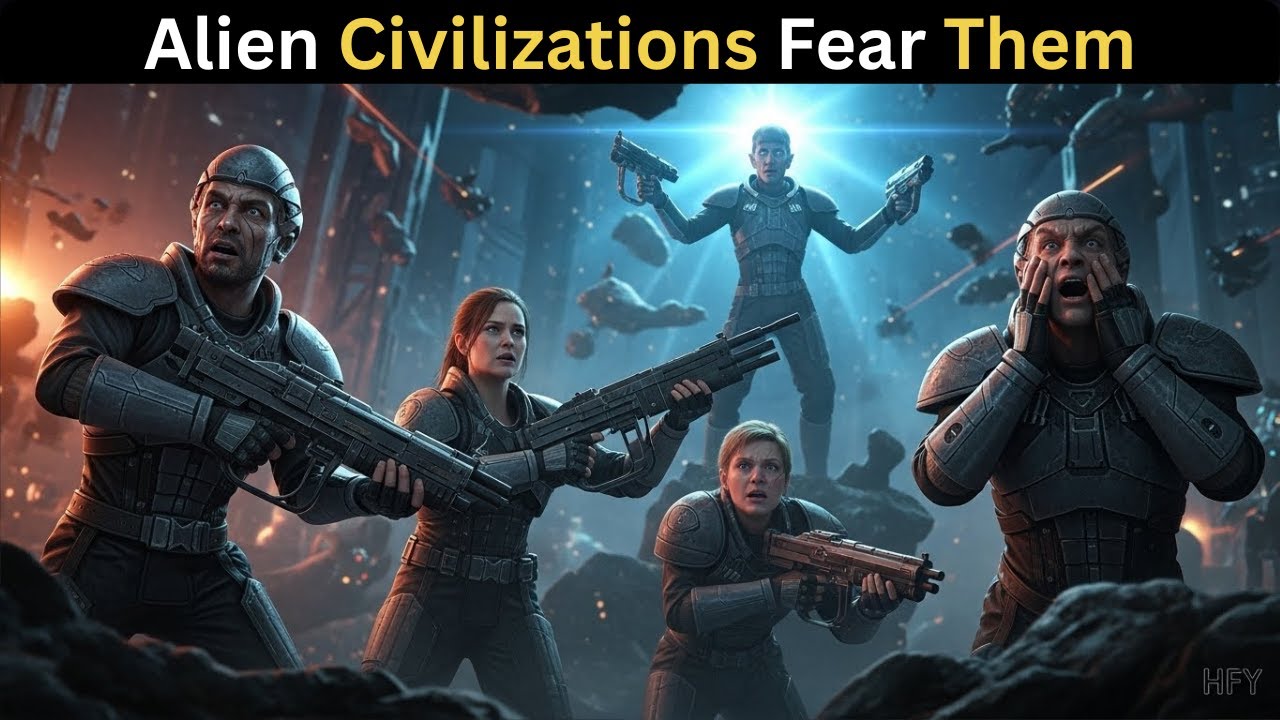 Aliens Discovered Humans Thrive in Chaos — And Panicked