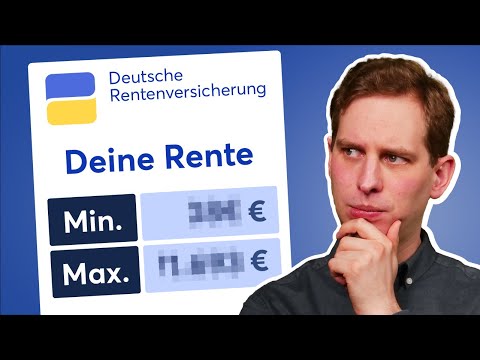 Die höchste/niedrigste Rente, die du in Deutschland bekommen kannst!