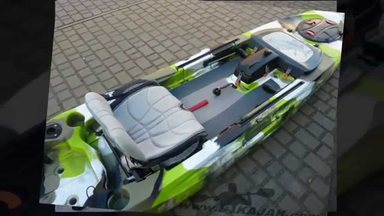 Ekajak Com Feelfree Lure 13 5 Lime Camo Angelkajak Fishingkayak Youtube