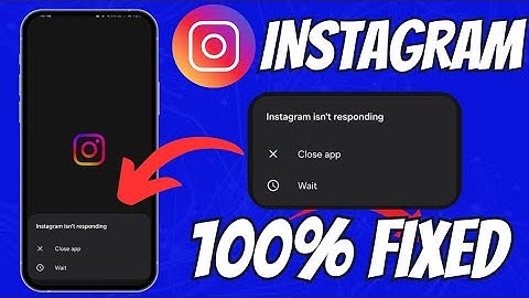 Instagram is not responding problem solution || Instagram is not opening, okay 2025