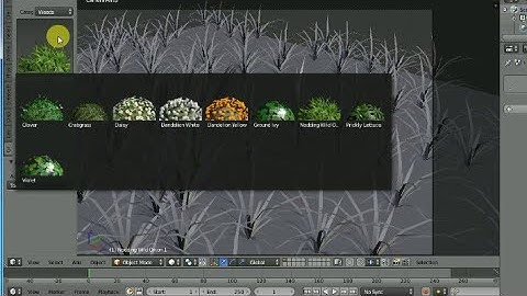 How to install Grass Free add-on file in blender