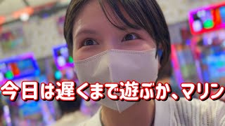 まじかよ【e一騎当千319大入りver 甘海ブラック5】初打ち関羽マリンを閉店までシバきたい爆勝ちたのまい! 788ピヨ