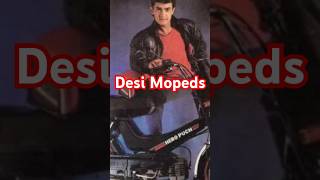 Desi Mopeds #automobile #rx100 #hero #ebike #ecofriendlytransport #twowheelerindia #ruralindia