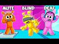 Blind, Deaf, And Mute Tower in Roblox!