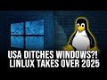 Why the USA Is Abandoning Windows for Linux in 2025 🇺🇸💥 Shocking Government Stats Revealed!