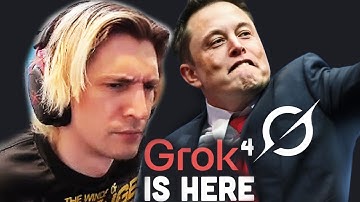 Grok 4 pushes humanity closer to AGI… but there’s a problem | xQc Reacts