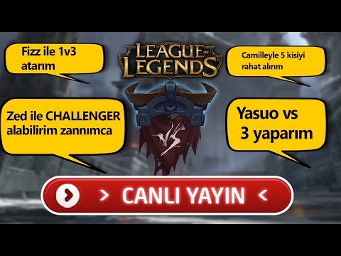 Canli! Bütün iddialar gerçeklesiyor. League of legends - Canli! Bütün iddialar gerçeklesiyor. League of legends